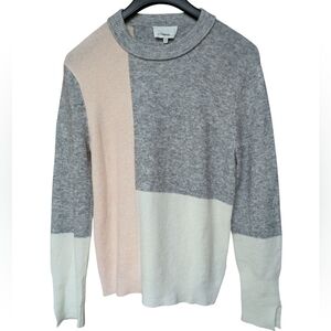 3.1 Philip Lim Wool and Alpaca Blend Colorblock Sweater Size Medium